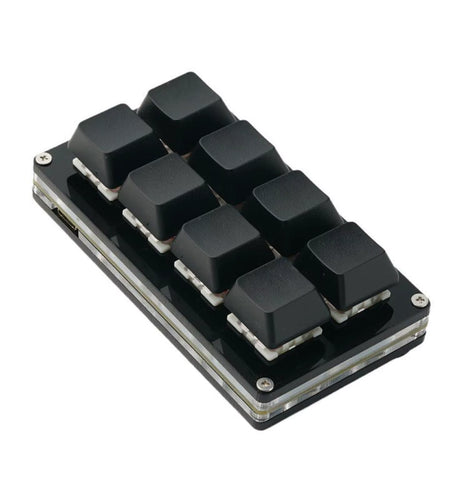 RGB 8 Keys Mini Keypad DIY Shortcut Keyboard Custom Keyboard Programmable Mechanical Keyboard Gaming Keyboard